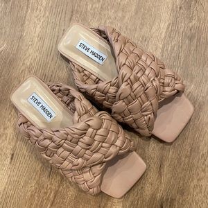 Steven madden braided sandal